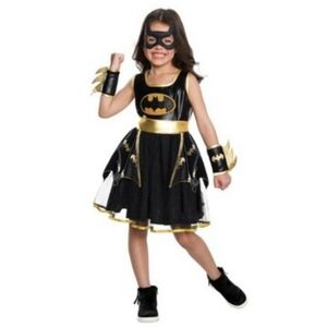 Rubies Girls Batgirl Tutu Dress Halloween Costume Size Small 5/6
